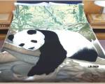 Плед флисовый 150х200 Панда